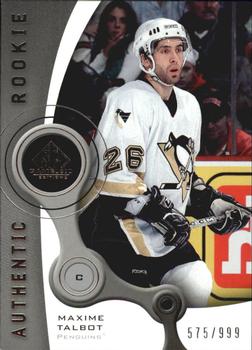 2005-06 SP Game Used #123 Maxime Talbot Front