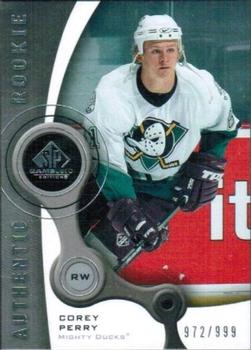 2005-06 SP Game Used #134 Corey Perry Front