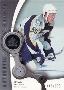 2005-06 SP Game Used #138 Ryan Suter Front