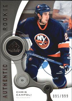 2005-06 SP Game Used #144 Chris Campoli Front