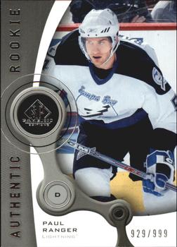 2005-06 SP Game Used #163 Paul Ranger Front