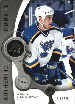 2005-06 SP Game Used #174 Colin Hemingway Front