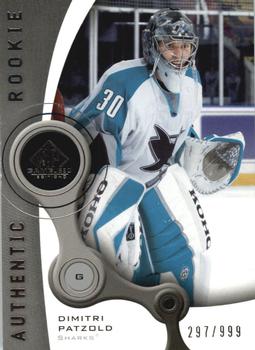 2005-06 SP Game Used #182 Dimitri Patzold Front