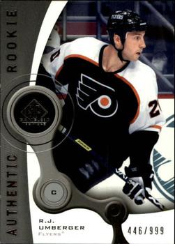 2005-06 SP Game Used #183 R.J. Umberger Front