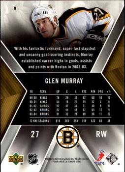2005-06 SPx #9 Glen Murray Back