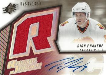 2005-06 SPx #164 Dion Phaneuf Front