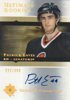 2005-06 Upper Deck Ultimate Collection #128 Patrick Eaves Front