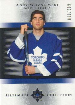 2005-06 Upper Deck Ultimate Collection #175 Andrew Wozniewski Front