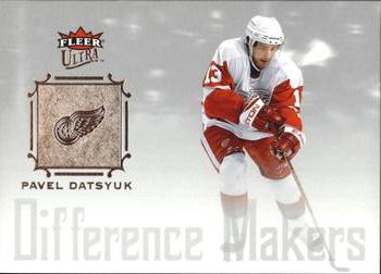 2005-06 Ultra - Difference Makers #DM2 Pavel Datsyuk Front