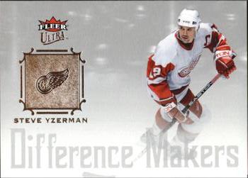 2005-06 Ultra - Difference Makers #DM3 Steve Yzerman Front