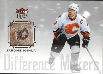 2005-06 Ultra - Difference Makers #DM11 Jarome Iginla Front