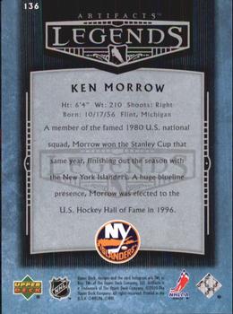 2005-06 Upper Deck Artifacts #136 Ken Morrow Back