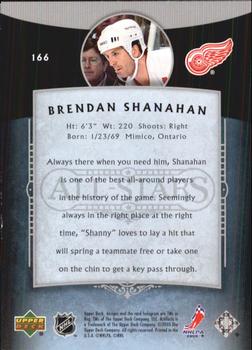 2005-06 Upper Deck Artifacts #166 Brendan Shanahan Back