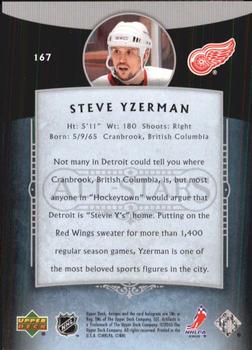 2005-06 Upper Deck Artifacts #167 Steve Yzerman Back