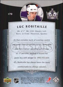 2005-06 Upper Deck Artifacts #170 Luc Robitaille Back