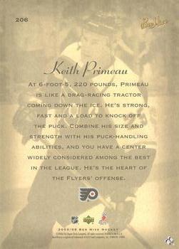 2005-06 Upper Deck Beehive #206 Keith Primeau Back