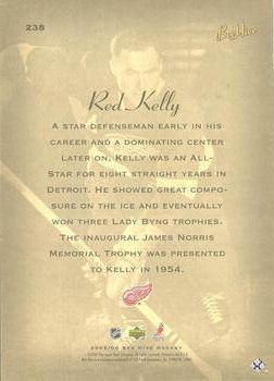 2005-06 Upper Deck Beehive #238 Red Kelly Back