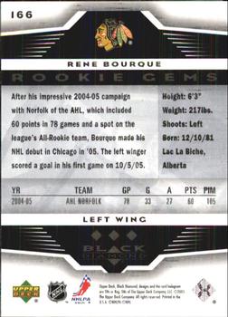 2005-06 Upper Deck Black Diamond #166 Rene Bourque Back