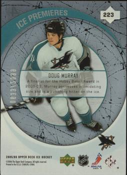 2005-06 Upper Deck Ice #223 Doug Murray Back
