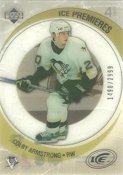 2005-06 Upper Deck Ice #249 Colby Armstrong Front