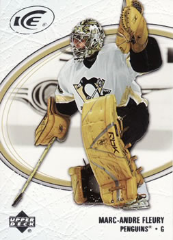 2005-06 Upper Deck Ice #79 Marc-Andre Fleury Front