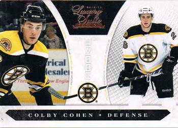 2010-11 Panini Luxury Suite #242 Colby Cohen Front