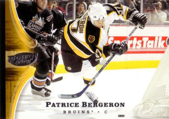 2005-06 Upper Deck Power Play #38 Patrice Bergeron Front