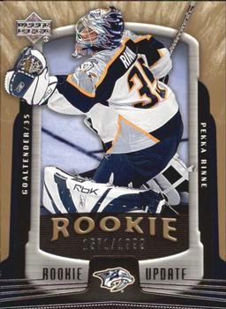 2005-06 Upper Deck Rookie Update #153 Pekka Rinne Front