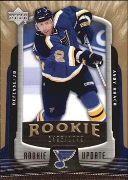 2005-06 Upper Deck Rookie Update #172 Andy Roach Front