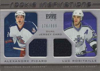 2005-06 Upper Deck Rookie Update #240 Alexandre Picard / Luc Robitaille Front