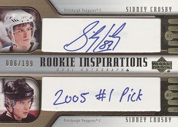 2005-06 Upper Deck Rookie Update #276 Sidney Crosby Front