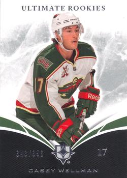 2010-11 Upper Deck Ultimate Collection #80 Casey Wellman Front