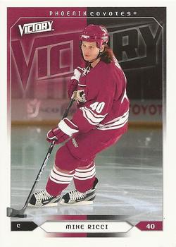 2005-06 Upper Deck Victory #153 Mike Ricci Front