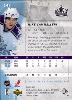 2006-07 Be A Player #147 Mike Cammalleri Back