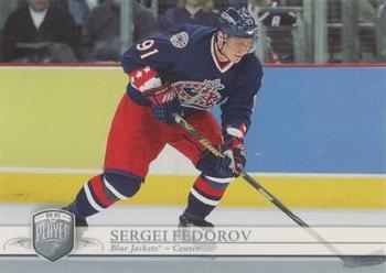 2006-07 Be A Player Portraits #33 Sergei Fedorov Front