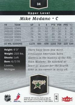 2006-07 Flair Showcase #34 Mike Modano Back
