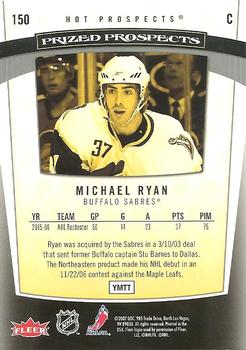 2006-07 Fleer Hot Prospects #150 Michael Ryan Back