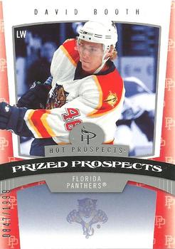 2006-07 Fleer Hot Prospects #161 David Booth Front
