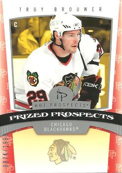 2006-07 Fleer Hot Prospects #202 Troy Brouwer Front