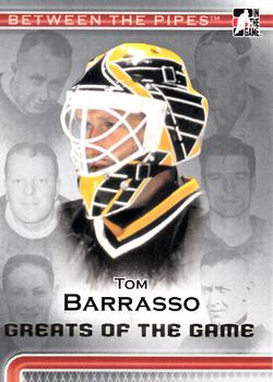 2006-07 In The Game Between The Pipes #102 Tom Barrasso Front