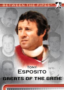 2006-07 In The Game Between The Pipes #103 Tony Esposito Front