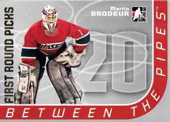 2006-07 In The Game Between The Pipes #114 Martin Brodeur Front