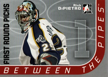 2006-07 In The Game Between The Pipes #115 Rick DiPietro Front