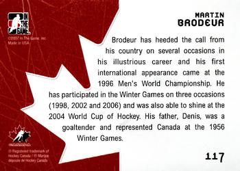 2006-07 In The Game Between The Pipes #117 Martin Brodeur Back