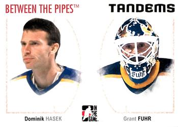 2006-07 In The Game Between The Pipes #142 Dominik Hasek / Grant Fuhr Front