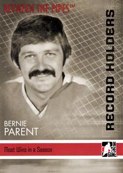 2006-07 In The Game Between The Pipes #145 Bernie Parent Front