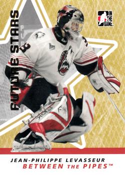 2006-07 In The Game Between The Pipes #27 Jean-Philippe Levasseur Front