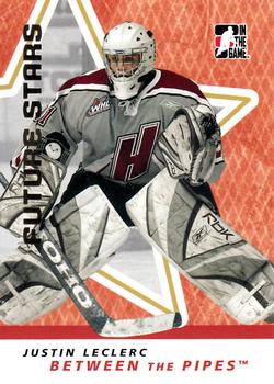 2006-07 In The Game Between The Pipes #29 Justin Leclerc Front
