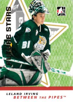 2006-07 In The Game Between The Pipes #35 Leland Irving Front