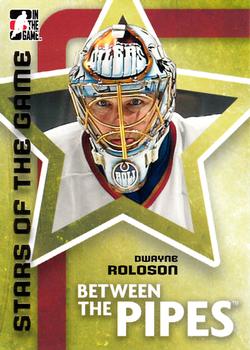 2006-07 In The Game Between The Pipes #62 Dwayne Roloson Front